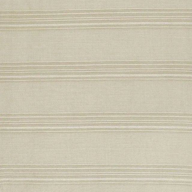 A chic tone-on-tone sheer with delicate embroidery-like bands that give it heightened visual appeal. Subtle variations are...