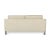 Animal Skin Antonia 2-Seater Sofa in Cream Leather from Leolux For Sale - Image 7 of 9