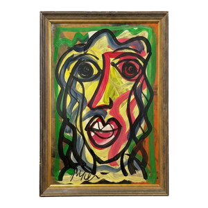 "My Friend Andy Warhol" Titled Peter Keil Original Painting