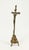 Religious 18th /19th C. Brass Crucifix Corpus Christi on Tripod Stand For Sale - Image 3 of 12