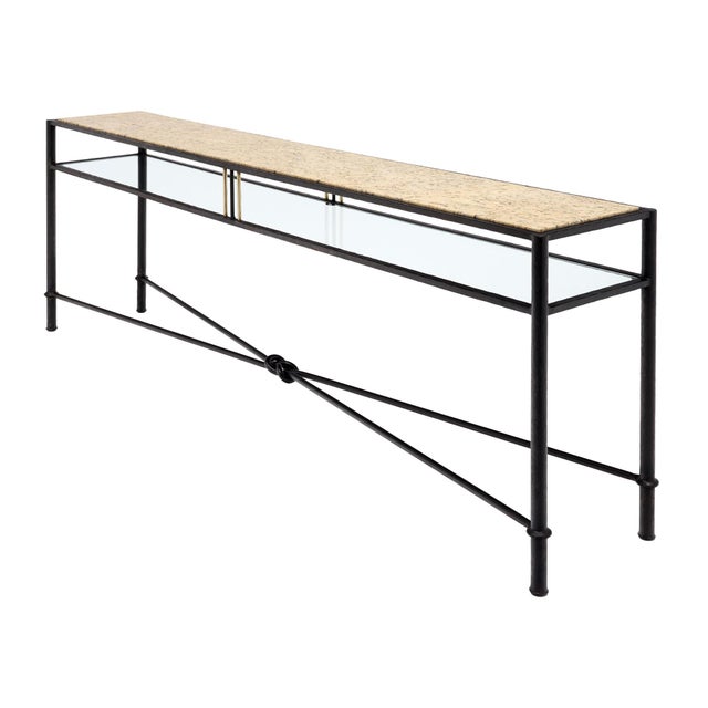 Diego Giacometti Giacometti Style, Italian Modernist Console Table, Circa 1970 For Sale - Image 4 of 9