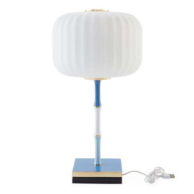 Mod Bamboo. Our Scala Rechargeable LED Table Lamp features our twist on the traditional, iconic world of bamboo—a mod...