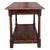 English Theodore Alexander Mahogany Side Table For Sale - Image 3 of 6