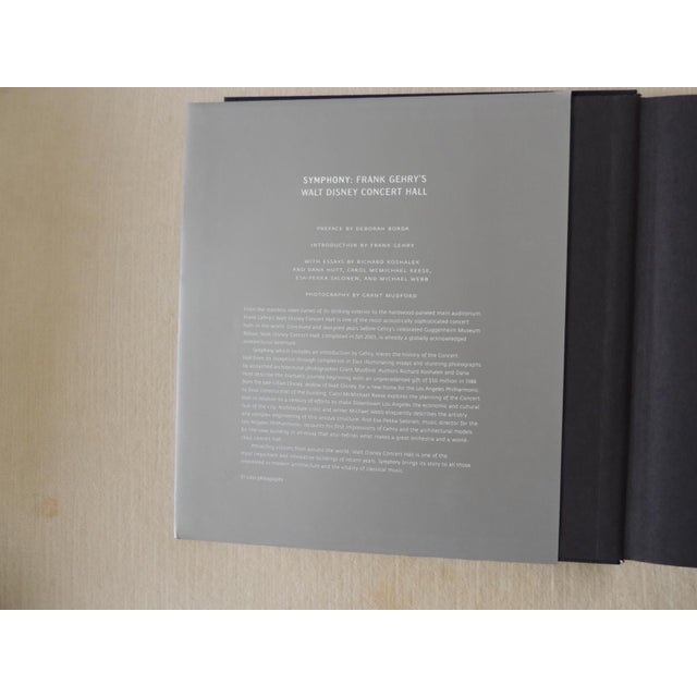 2000 - 2009 Symphony: Frank Gehry's Walt Disney Concert Hall Hardcover Book For Sale - Image 5 of 6