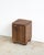 Walnut & Glazed Ceramic Night Stand by Alexander Knysch Dimensions: W 35 x D 35 x H 50 cm Materials: Walnut & Glazed Ceramic