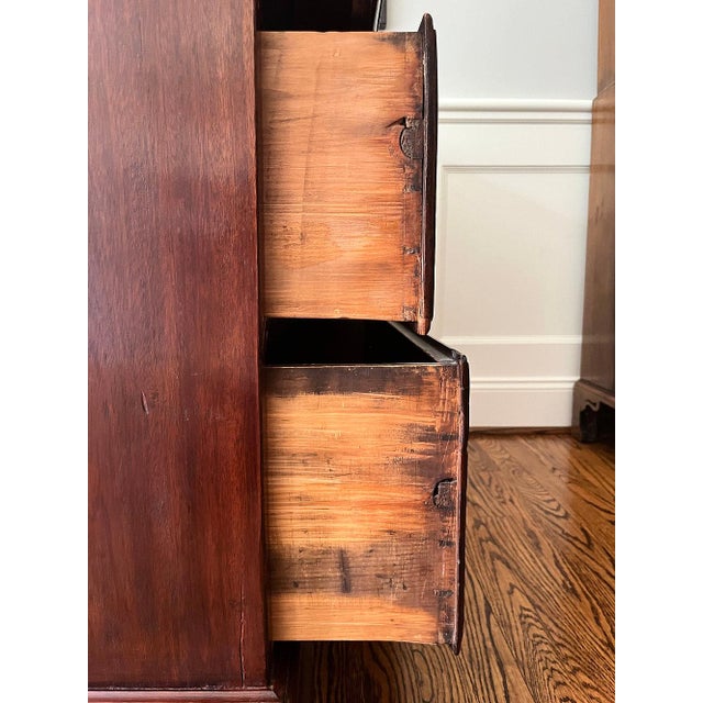 19th Century 19th Century Georgian Mahogany Dresser with Inlay For Sale - Image 5 of 12
