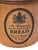 Fine example of mid century Brannam's Royal Barum Ware terracotta bread bin with wooden lid, in excellent condition. Made...
