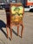 French Style Drinks Cabinet with Ormolu, Marble & Painted Decoration Marble top. Has key. Drawer. The door opens to reveal...