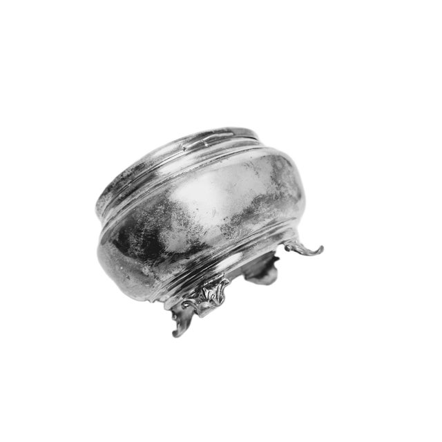 Silver Art Deco Silver Sugar Bowl, 1950s For Sale - Image 8 of 13