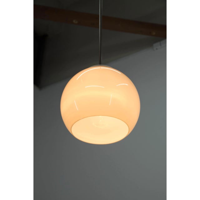 Mid-Century Industrial Pendant Lamp, 1960s For Sale - Image 6 of 8