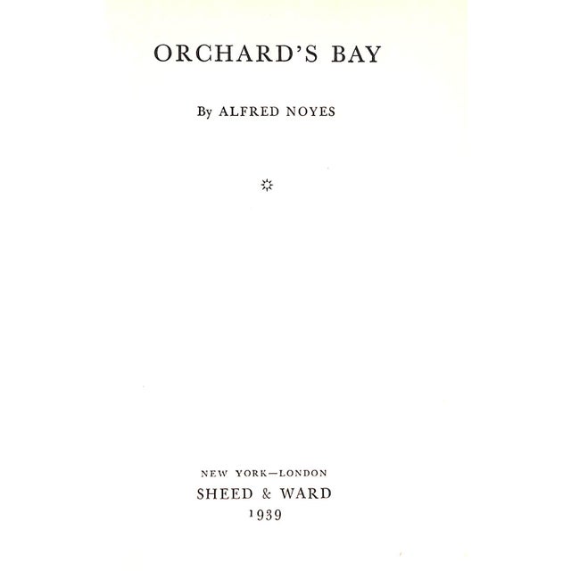 "Orchard's Bay" 1939 Noyes, Alfred For Sale - Image 4 of 4