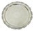 Vintage Victorian Silver Plated Grapevine Repousse 20" Round Serving Platter For Sale