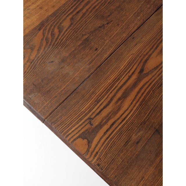 Antique Jacobean Revival Barley Twist Square Table For Sale - Image 12 of 18