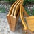 Mid-Century Modern Nevco Wood Slat Folding Chairs — Set of 4 For Sale - Image 9 of 9
