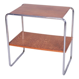 Bauhaus Side Table by Marcel Breuer for Mücke-Melder, Czech Republic, 1930s For Sale