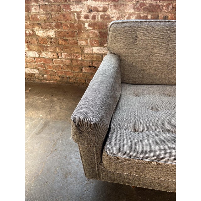 Finn Juhl Rare 'Model 9316' Sofa for Baker in Original Wool Fabric by Knoll, 1950's For Sale - Image 9 of 10
