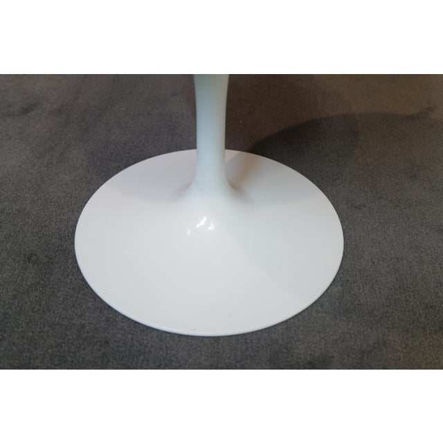Knoll Mid 20th Century Eero Saarinen for Knoll International Stool with Original Fabric For Sale - Image 4 of 10
