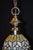 Art Deco Tiffany Style Stained Glass Acorn Pendant Light, 1940s For Sale - Image 17 of 18