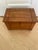 Brown Vintage Small Table Top Chest Trunk Wooden Box With Inlay Trim For Sale - Image 8 of 12