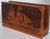 Brown LastCHANCE!Mid 20th Century American Walnut Maritime Nautical Motif Napkin Holder For Sale - Image 8 of 10