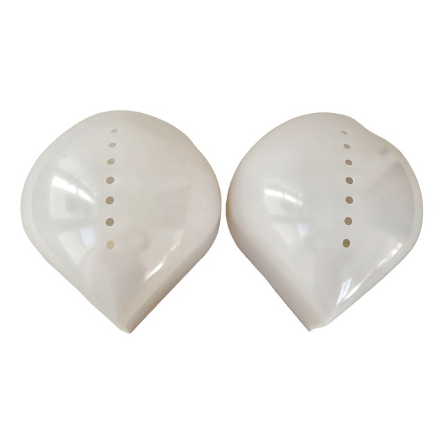 Vintage Lola Wall Lights in Plastic by Sergio Mazza for Quattrifolio, 1960s, Set of 2 For Sale