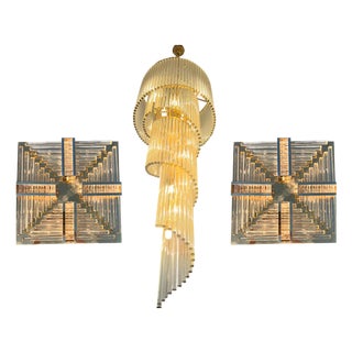 Palme Leuchten Lighting by Ernst Palme, Germany, 1970, Set of 3 For Sale