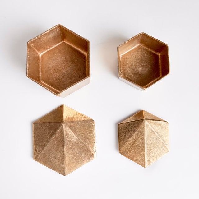 Kenneth Ludwig Chicago Luca Lidded Boxes, Set Of 2 For Sale - Image 4 of 9