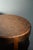 Brown Art Deco Round Side Table in Beech & Marble Top, 1940s For Sale - Image 8 of 14