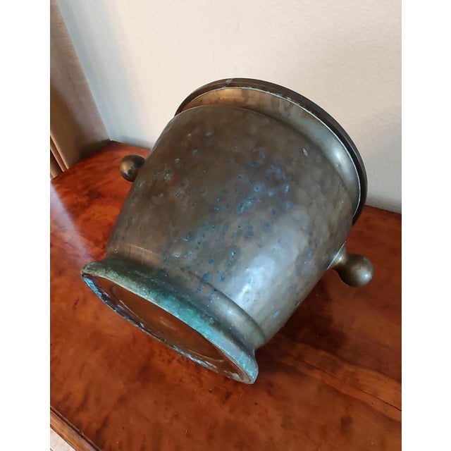Antique 1870s Copper Stamped Wine Ice Bucket Czars Era For Sale In Orlando - Image 6 of 12