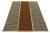 2010s Rug & Kilim’s Contemporary Kilim in Beige-Brown and Orange Textural Stripes For Sale - Image 5 of 7