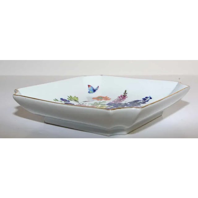 Vintage Japanese Decorative Porcelain Toyo Plate For Sale In Palm Springs - Image 6 of 8