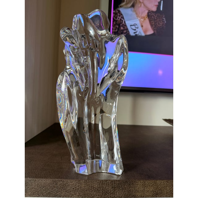 Baccarat Crystal 12” Sculpture For Sale - Image 12 of 18