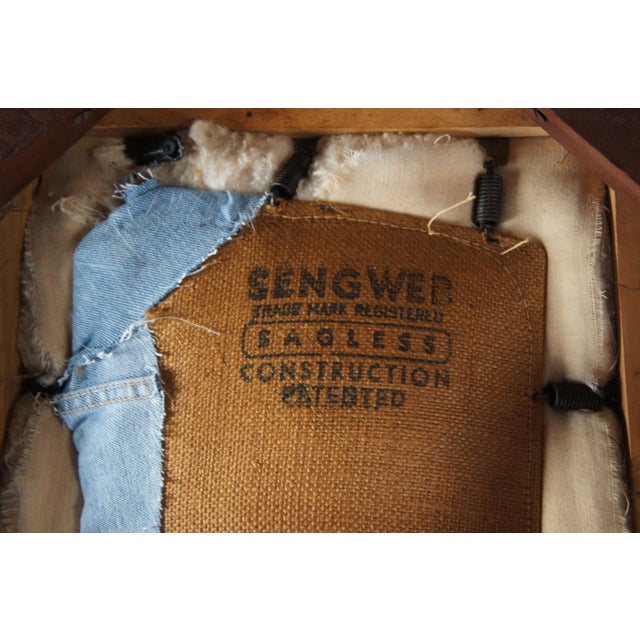 Early 20th Century Antique Styled by Park English Regency American Cherry Paisley Dining Chairs - Set of 6 For Sale - Image 10 of 11