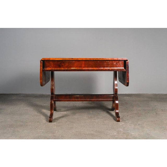 Biedermeier Mahogany Desk, Early 19th Century For Sale - Image 17 of 18