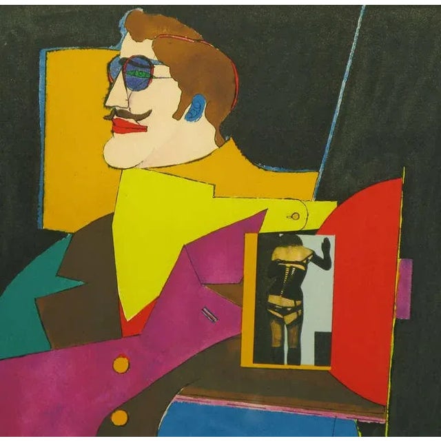 Richard Lindner Richard Lindner Lithograph Titled "Heart" For Sale - Image 4 of 9