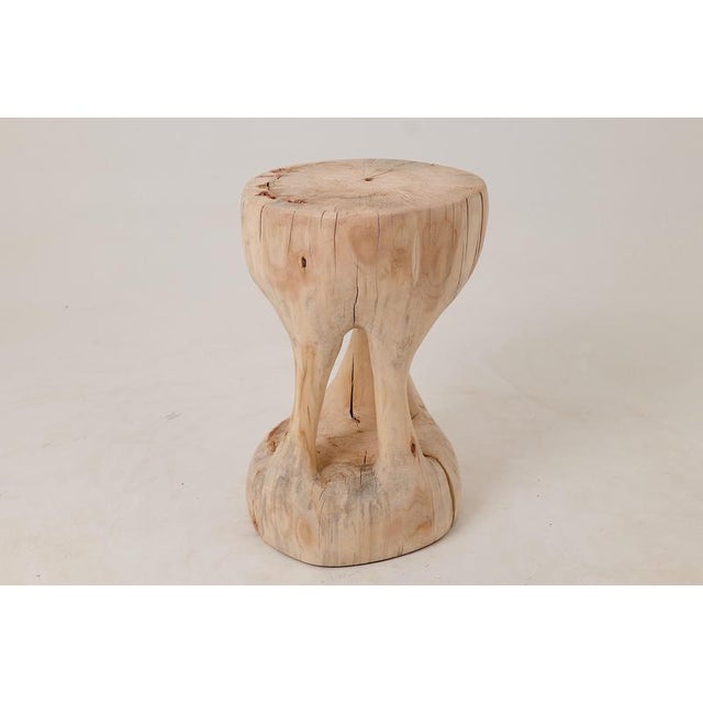 Sculptural Side Table in Stool by Logniture For Sale - Image 9 of 15