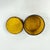 African Early 20th Century Tuareg Leather Covered Round Lidded Wood Box For Sale - Image 3 of 6