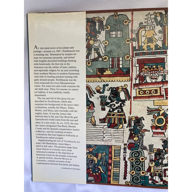 A 12 x 9 Hardbound Coffee Table Book about the first city of the Americas, dominated by temples and pyramids, with the...