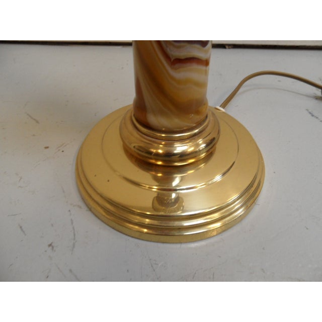 Vintage Table Lamp in Brass, 1960s For Sale - Image 3 of 9
