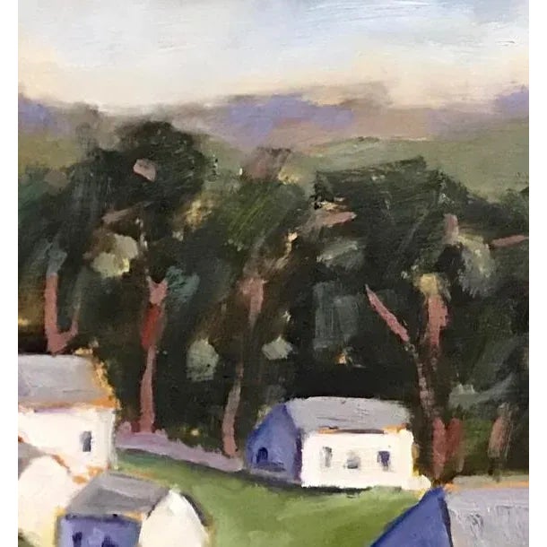 2010s Pierce Point Ranch, Modern Plein Air Landscape Oil Painting For Sale - Image 5 of 6