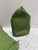Farmhouse Vintage Green Cotton Table Linens, Napkins - Set of Eight For Sale - Image 3 of 5