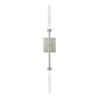 Visual Comfort Modern Spur Wall LED Satin Nickel For Sale