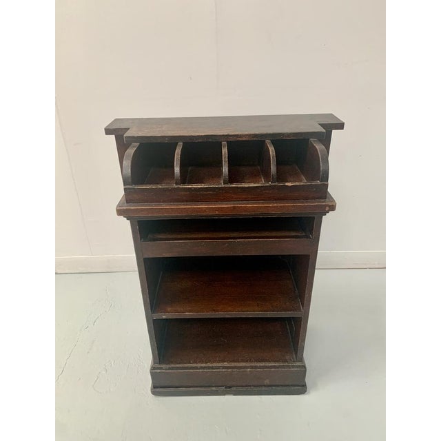 20th Century Oak Restaurant Serving Cart For Sale - Image 9 of 9