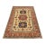 Kazak Rug 5’8” X 7’7” Beige Wool Tribal Hand-Knotted Oriental Carpet For Sale