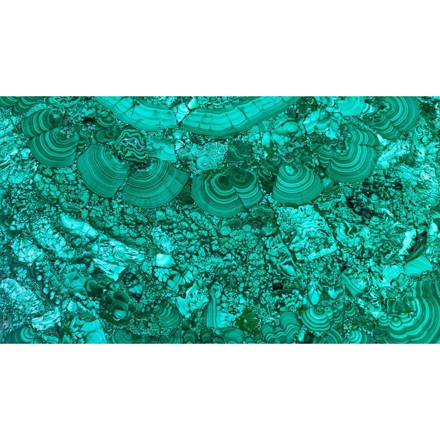 Malachite Cactus Table in the style of René Lalique, 1980s For Sale - Image 11 of 15