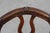Antique Gustavian Walnut Chair with Leather, 1700s For Sale - Image 6 of 14