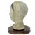 This delightful 19th C milliner's head was used to support caps and headdresses so they remained well shaped and pressed...