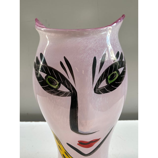 Kosta Boda Face Vase Chairish