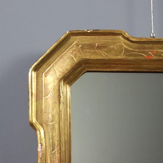 19th Century Giltwood Cabaret Mirror, Italy For Sale - Image 4 of 9