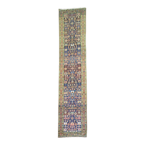 Long Antique Persian Heriz Runner
